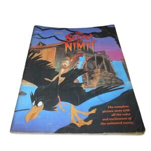 Vintage The Secret of Nimh Graphic Novel/Comic 1982 Golden Press